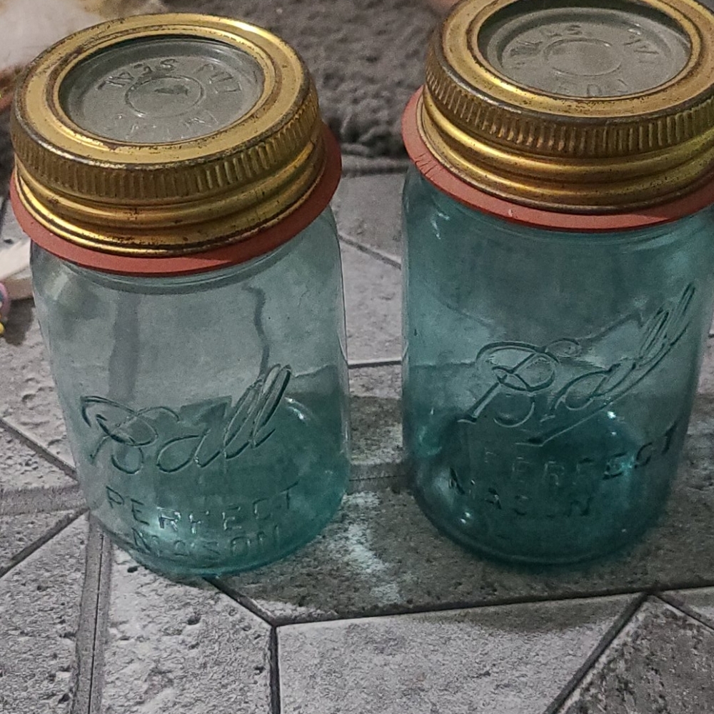 Vintage ball perfect Mason jars